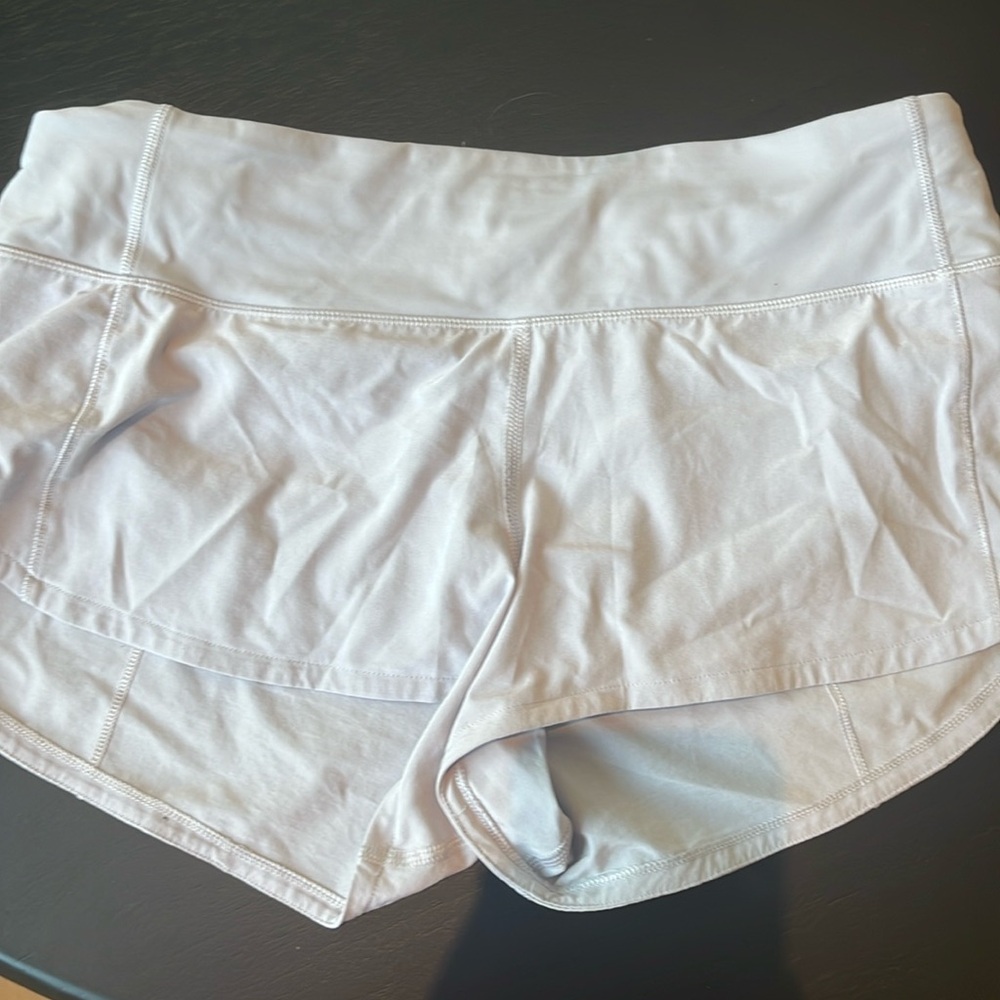 Lululemon speed up shorts 2.5 inches!